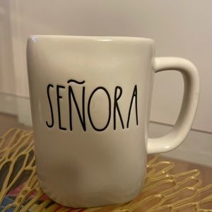 Rae Dunn “Senora” dishwasher safe mug